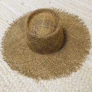Lack of Color Woven Sea Grass Sun Hat - Brand New!